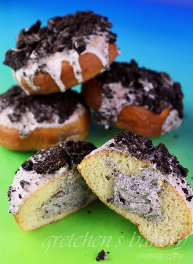 Oreo Cookies and Cream Donut