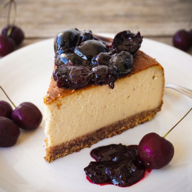 Basic Cheesecake with Nuts