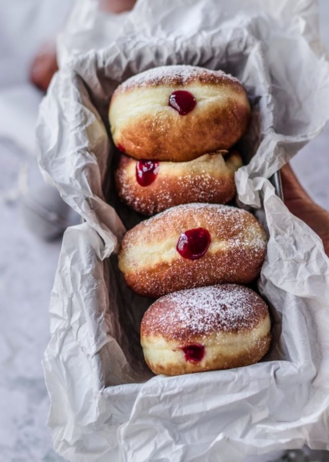 Classic Jelly Donuts