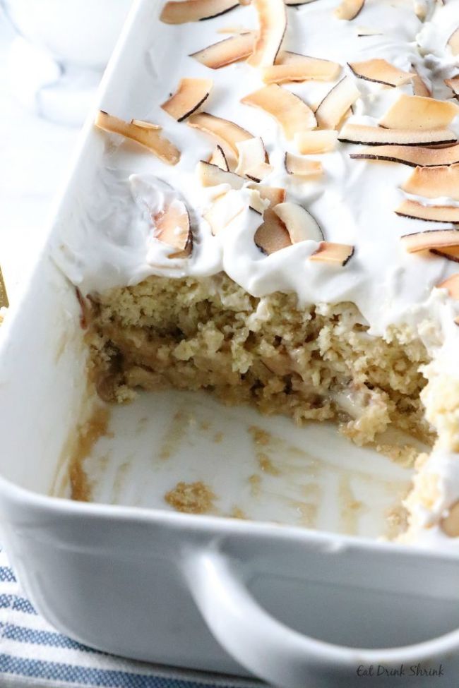 Coconut Tres leches Cake
