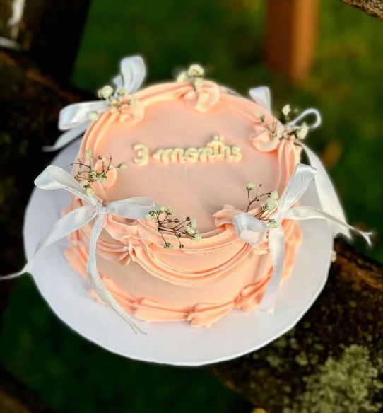 Bento Cake Kue Mini Estetik yang Lucu, dan Modern