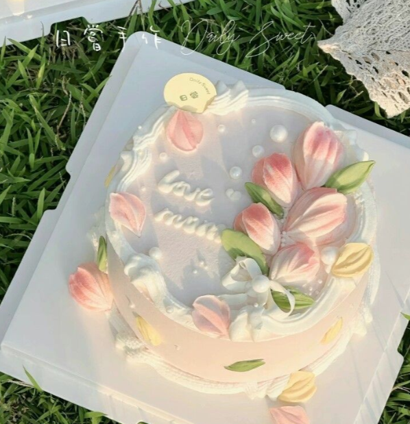 Cake Floral Aesthetic Inspirasi Kue Bunga Elegan Modern