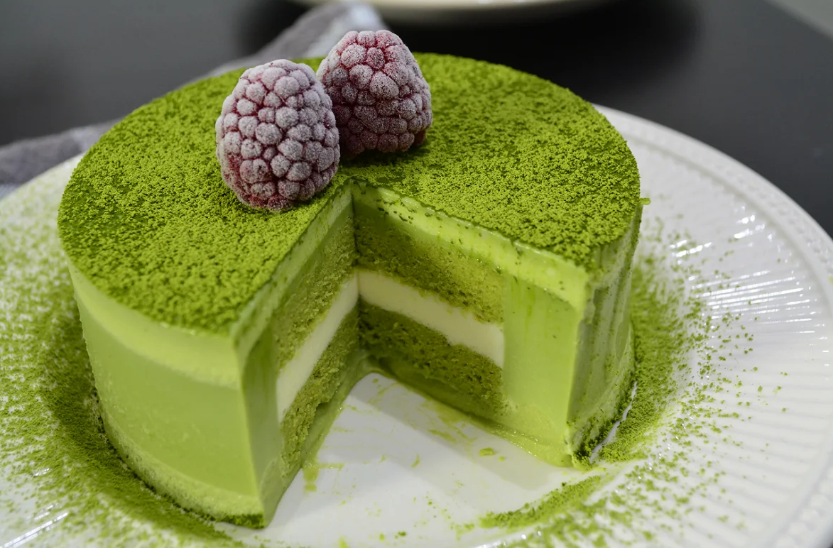 Matcha Cake Lembut dengan Cita Rasa Jepang yang Elegan