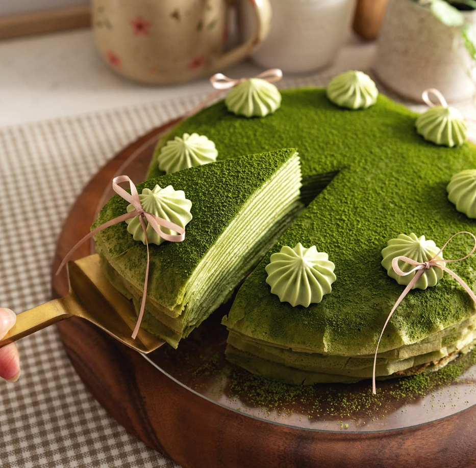 Matcha Cake Lembut dengan Rasa Green Tea yang Modern