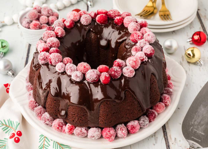 Cranberry Cake sebagai Dessert untuk Penikmat Rasa Berlapis